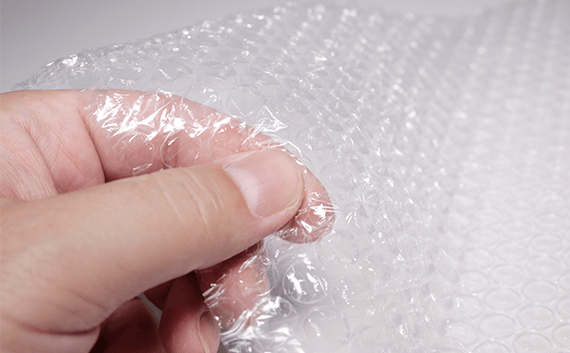 写真：プチプチ・気泡緩衝材
