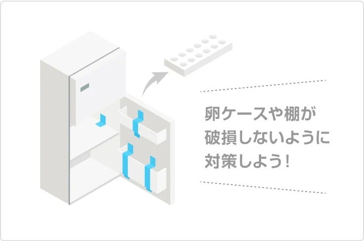 挿絵:冷蔵庫を空にする