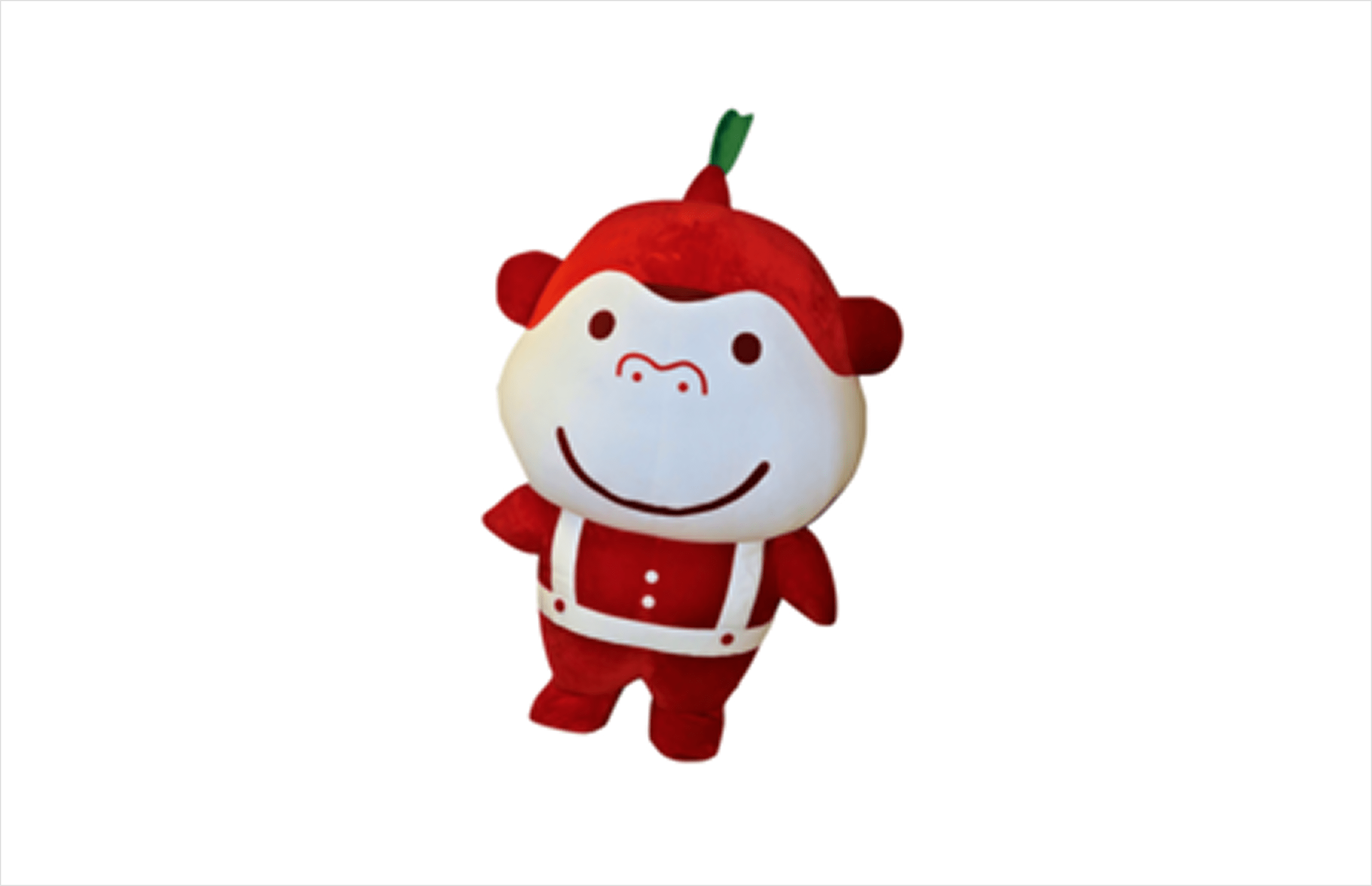 写真：りんごり君のぬいぐるみの写真