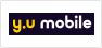 y.u.mobileのロゴ